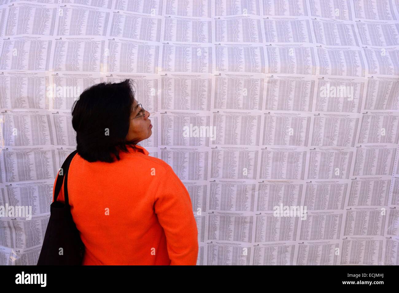 Peru, Cuzco Provinz, Cuzco, Weltkulturerbe der UNESCO, Corpus Christi fest, für mehrere Tage im Juni, Parade durch die Straßen, die Jungfrau Maria und die Heiligen der Stadt Stockfoto