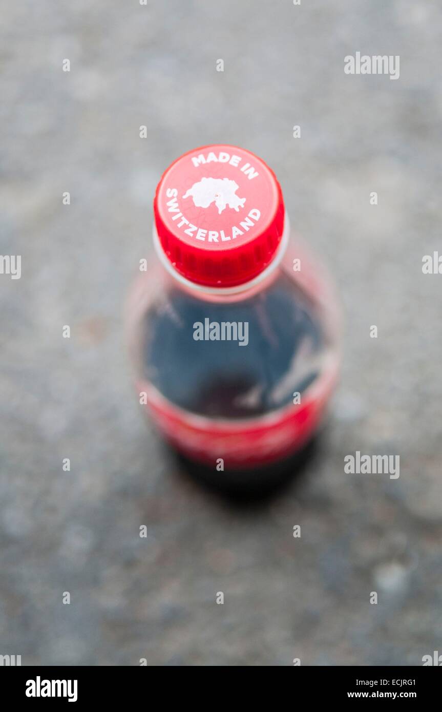 Schweiz, Kanton Waadt, Lausanne, Coca Cola lokale Herstellung  Stockfotografie - Alamy