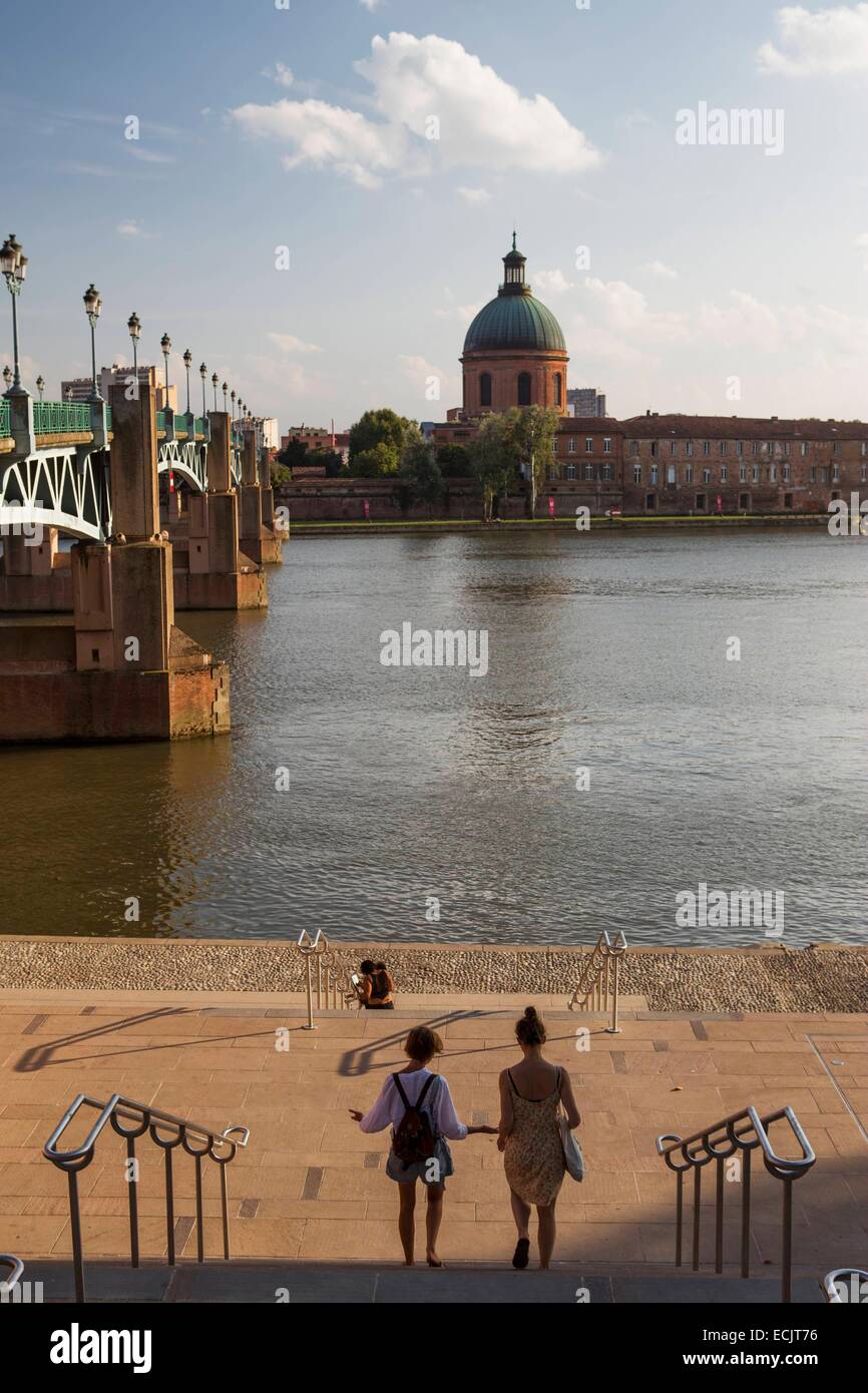 Haute-Garonne, Toulouse, Frankreich, Saint-Pierre zu überbrücken, Hopital Saint Joseph De La Grave Stockfoto