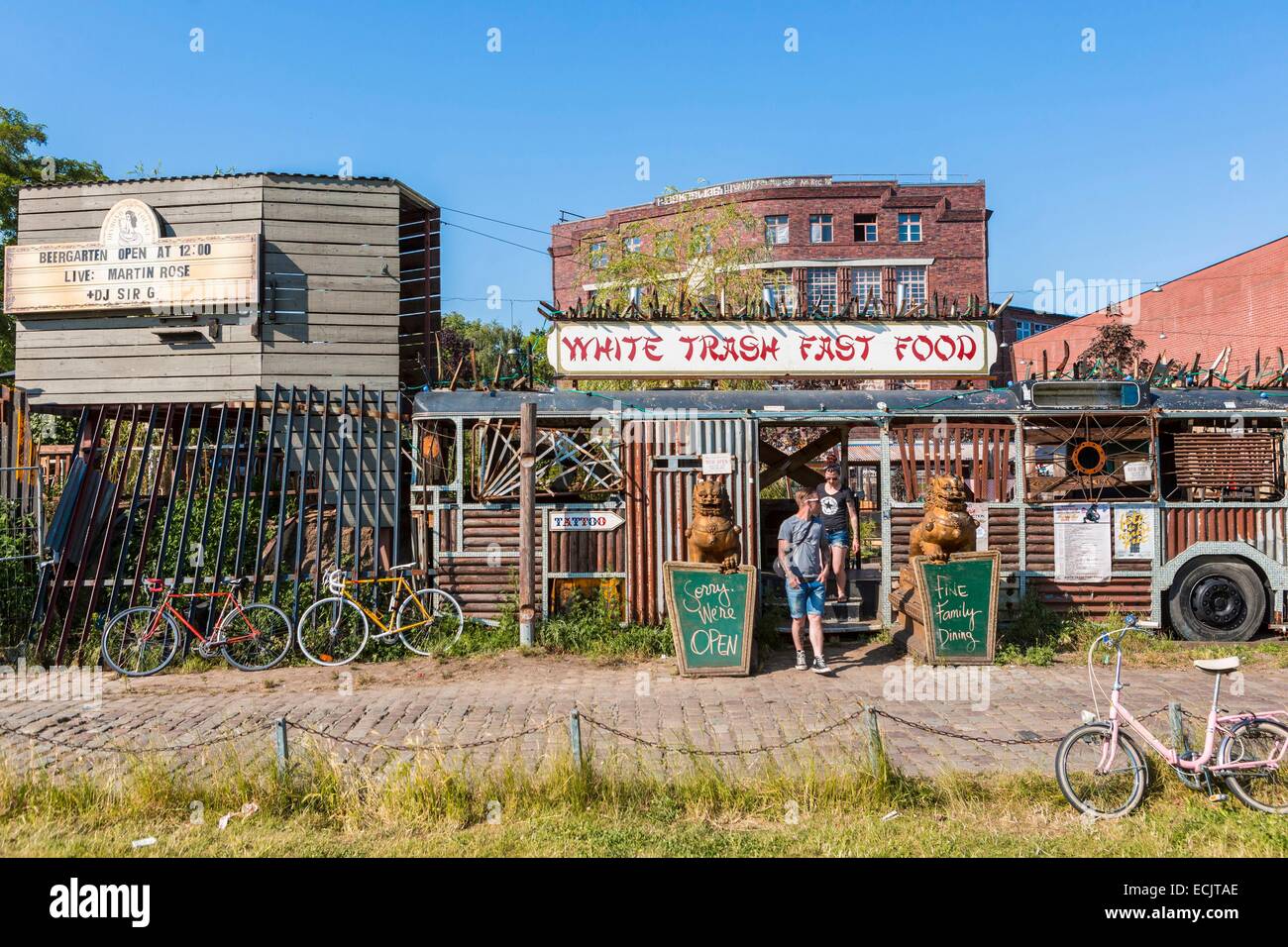 Deutschland, Berlin, Ost Berliner Stadtteil Kreuzberg, White Trash Fast