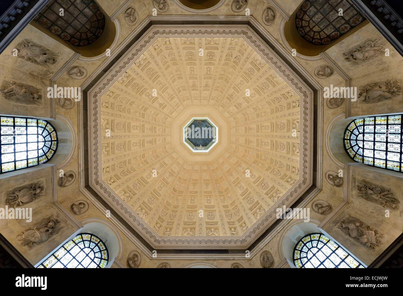 Frankreich, Meurthe et Moselle, Nancy, herzoglichen Palais (der Herzog von Lothringen Palast) befindet sich das historische Museum von Lothringen, Cordeliers-Kirche, die Herzöge von Lothringen Grab, der herzoglichen Kapelle Stockfoto