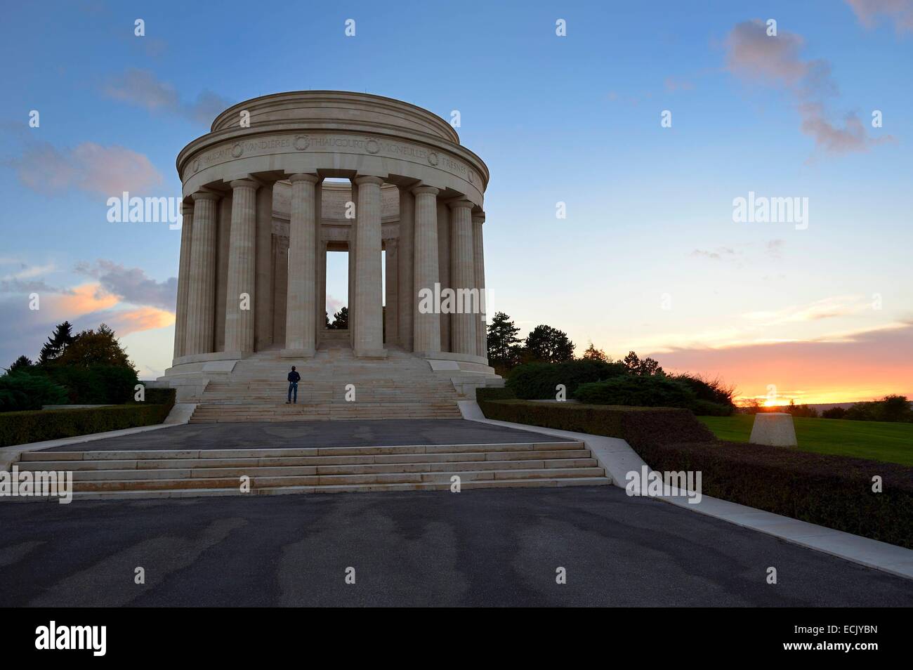 Frankreich, Maas, Lorraine Regional Park, Cotes de Maas, Denkmal für amerikanische Soldaten bei Montsec zum Gedenken an die offensiven durch US Kräfte auf den Saint-Mihiel Salient während des ersten Weltkrieges Stockfoto