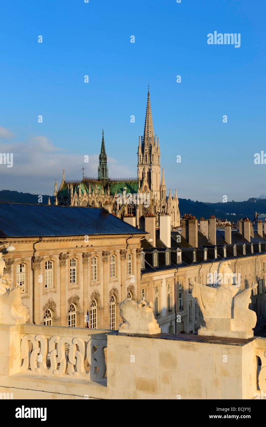Frankreich, Meurthe et Moselle, Nancy, Saint-Epvre Kirche Stockfoto