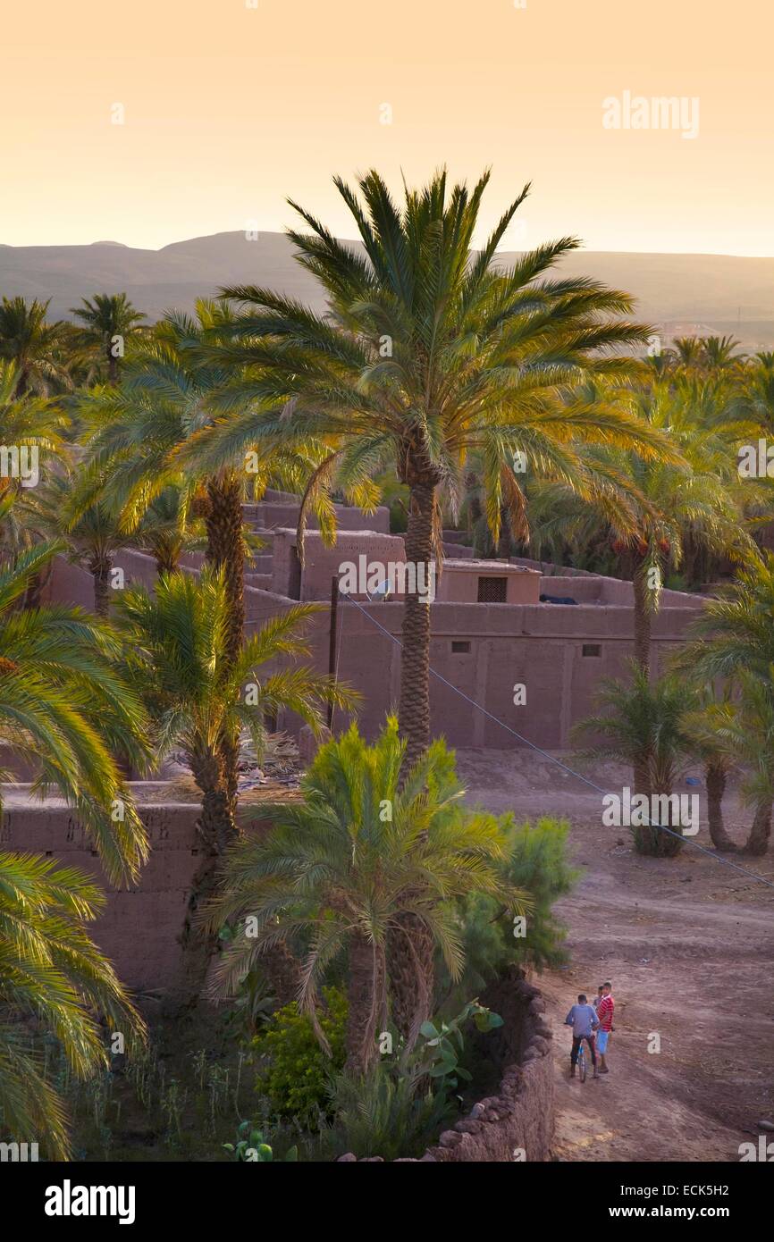 Marokko, Souss-Massa-Draa Region, Zagora Stockfoto