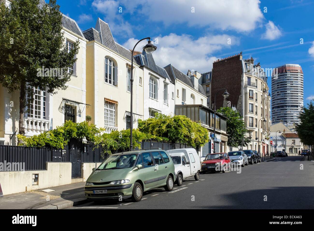 Frankreich, Paris, Maison Blanche Bezirk, Dr. Leray Straße Stockfoto