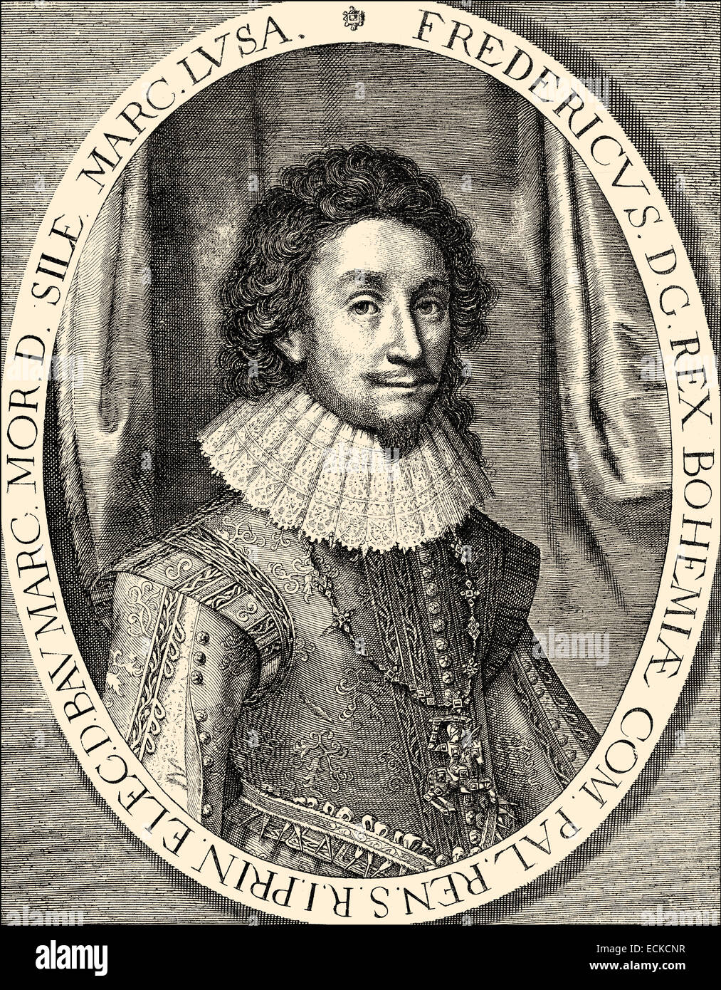 Friedrich v., der Winterkönig, 1596-1632, Pfalz und als Friedrich i., König von Böhmen, Friedrich V., der Winterköni Stockfoto