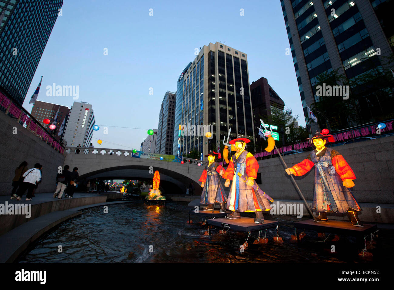 SEOUL, SÜDKOREA Stockfoto