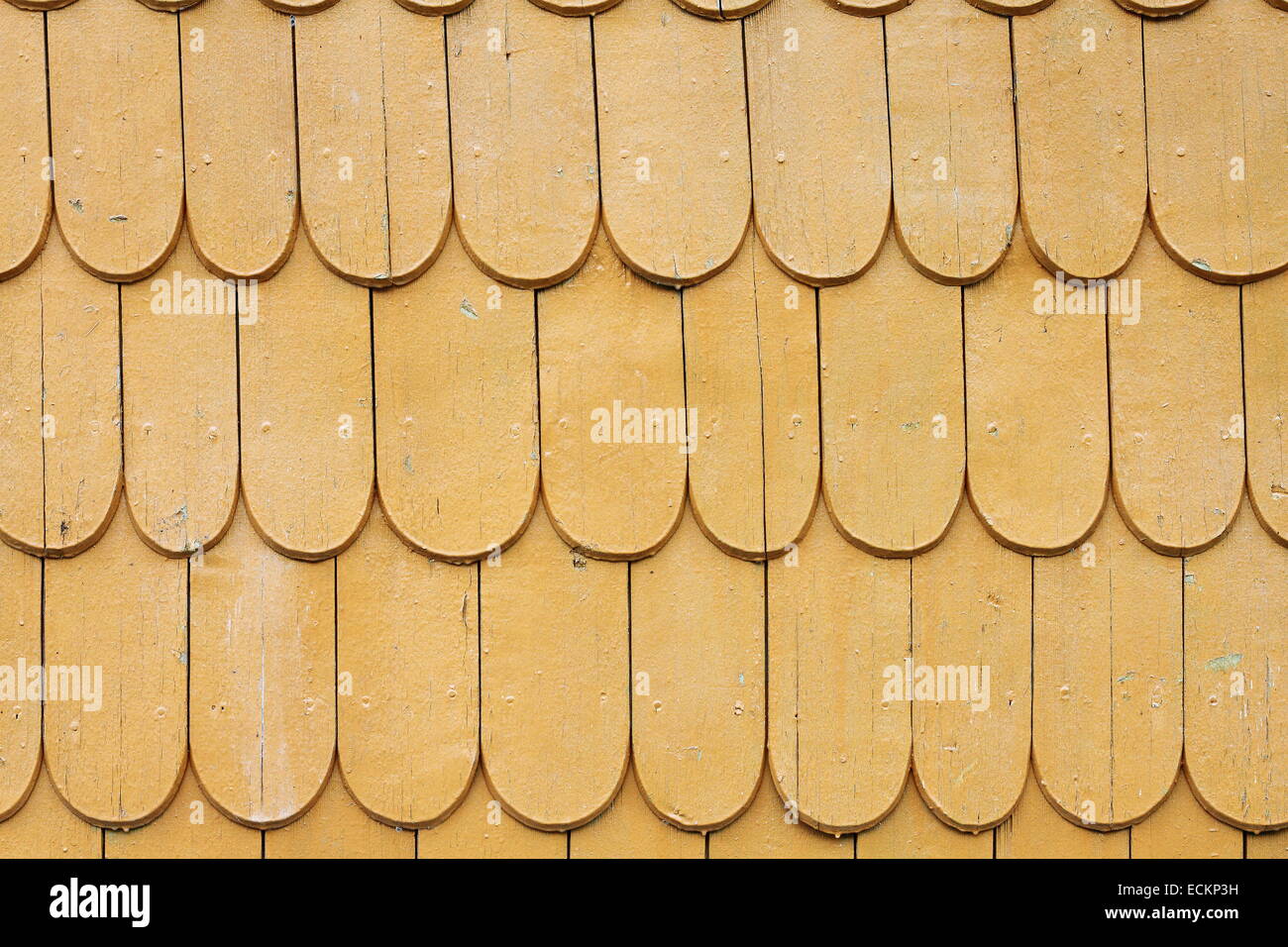 natürliche, traditionelle Holzdach Textur Stockfoto