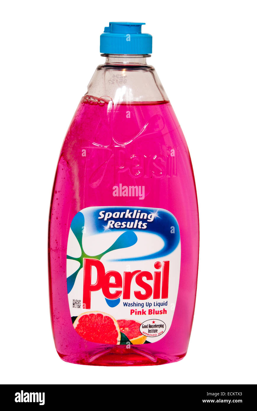 Kunststoff-Flasche Persil Spülmittel Stockfoto