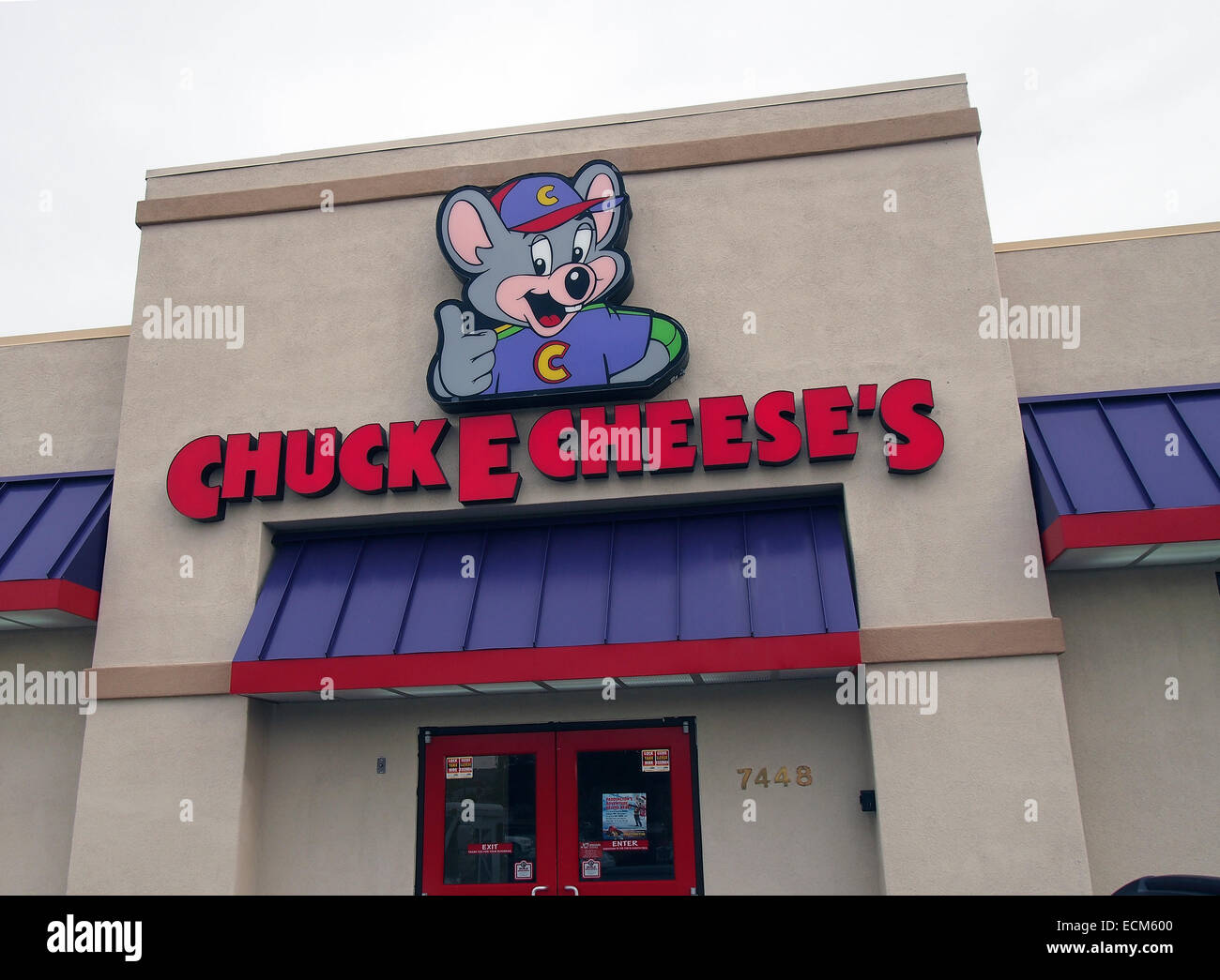Chuck E Cheese, Dublin, Kalifornien, Stockfoto