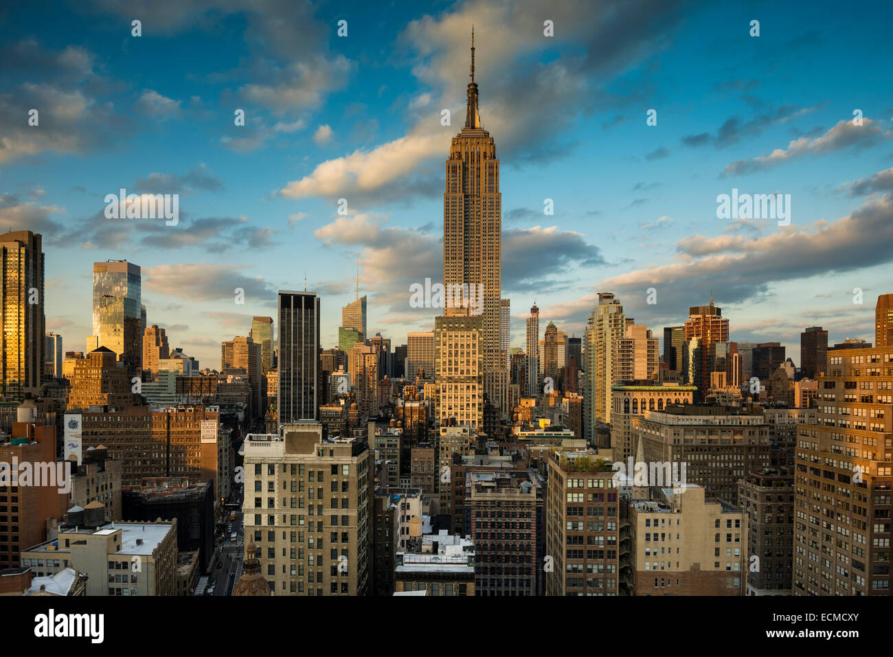 Empire State Building, Manhattan, New York City, New York, Vereinigte Staaten von Amerika Stockfoto