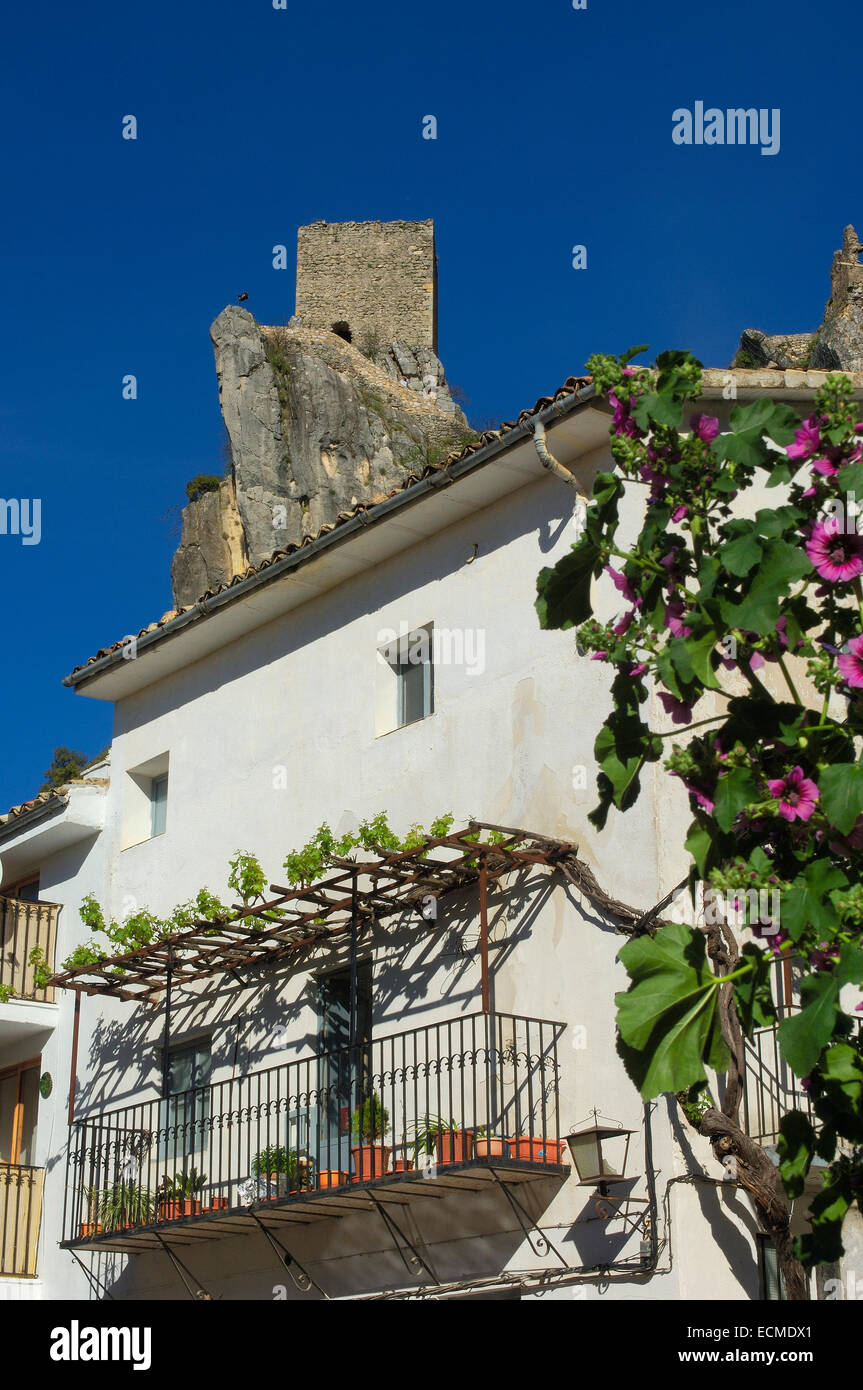 Sierra de Cazorla, Segura y Las Villas Naturpark La Iruela Burg, Provinz Jaen, Andalusien, Spanien, Europa Stockfoto