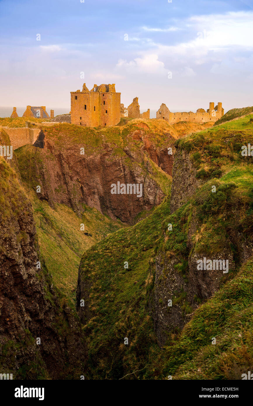 Dunnottar Castle, Schottland, Vereinigtes Königreich Stockfoto