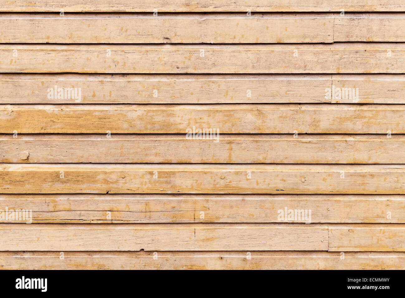 Beige Holzwand Oberfläche. Hintergrundtextur Foto Stockfoto