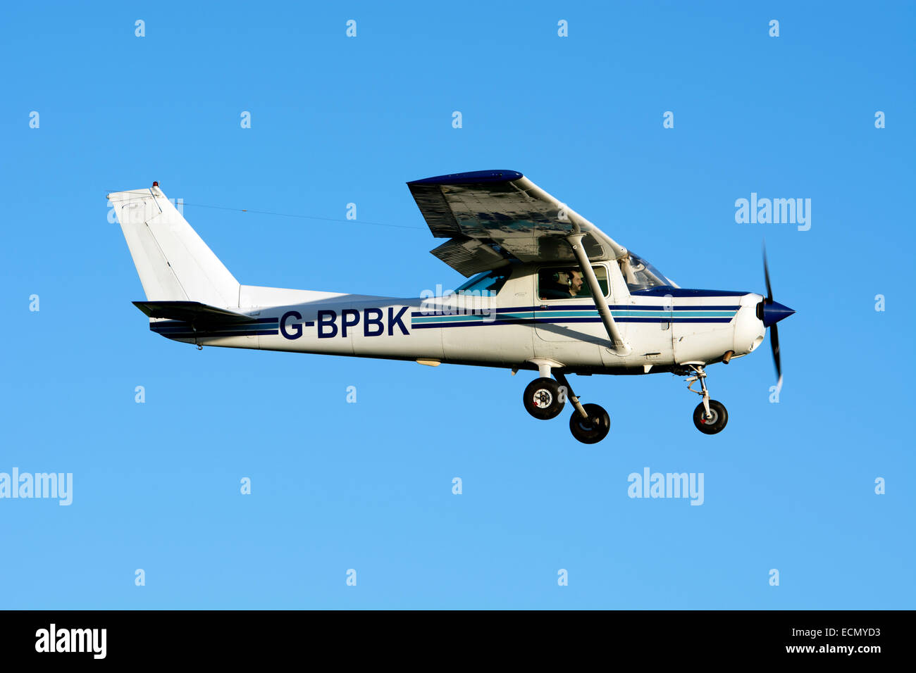 Cessna 152. G-BPBK Stockfoto