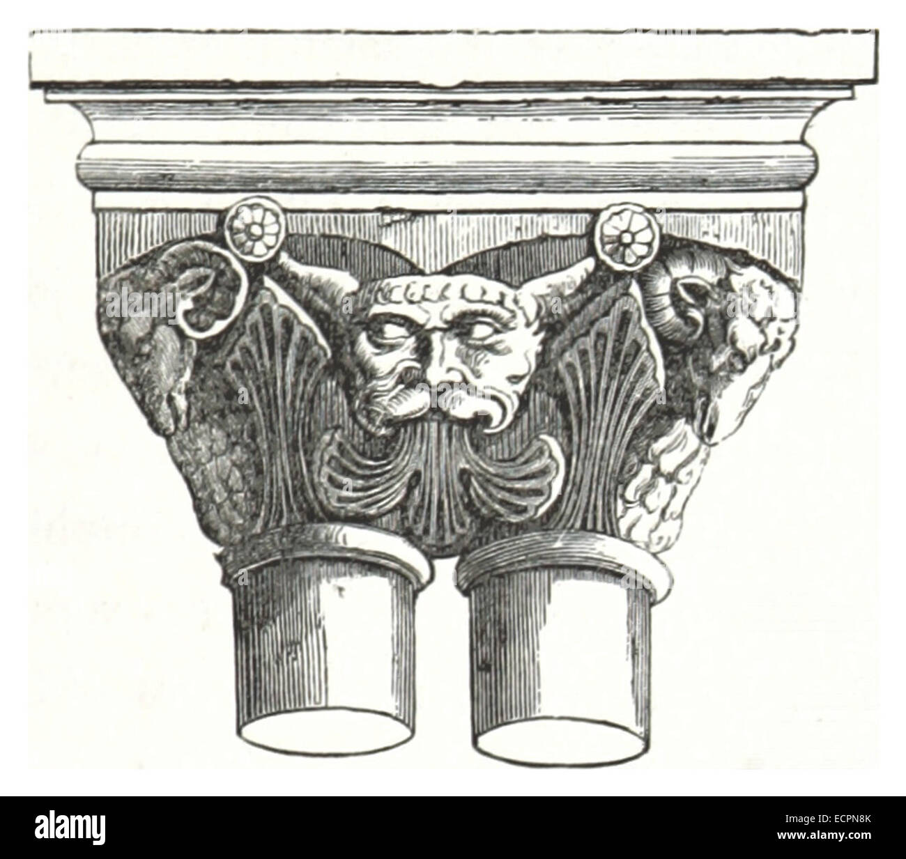 Diese Abbildung zeigt eine Hauptstadt der Wartburg in Eisenach. Die historische Stätte ist berühmt für ihre mittelalterliche Architektur und ihre Rolle in der deutschen Reformation. Stockfoto