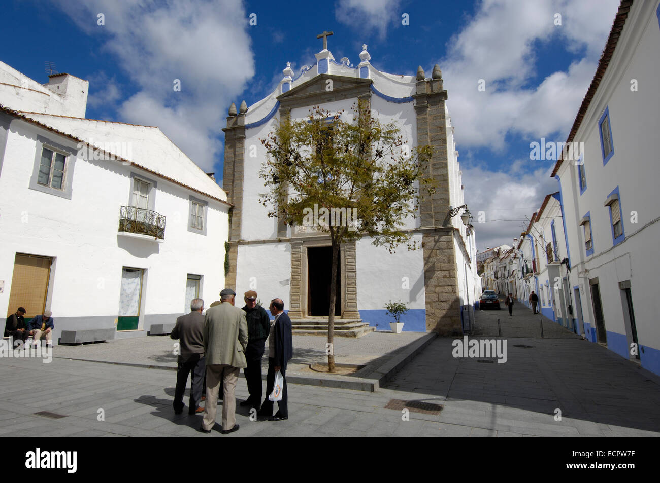 La Misericordia Kirche, Arraiolos, Alentejo, Portugal, Europa Stockfoto