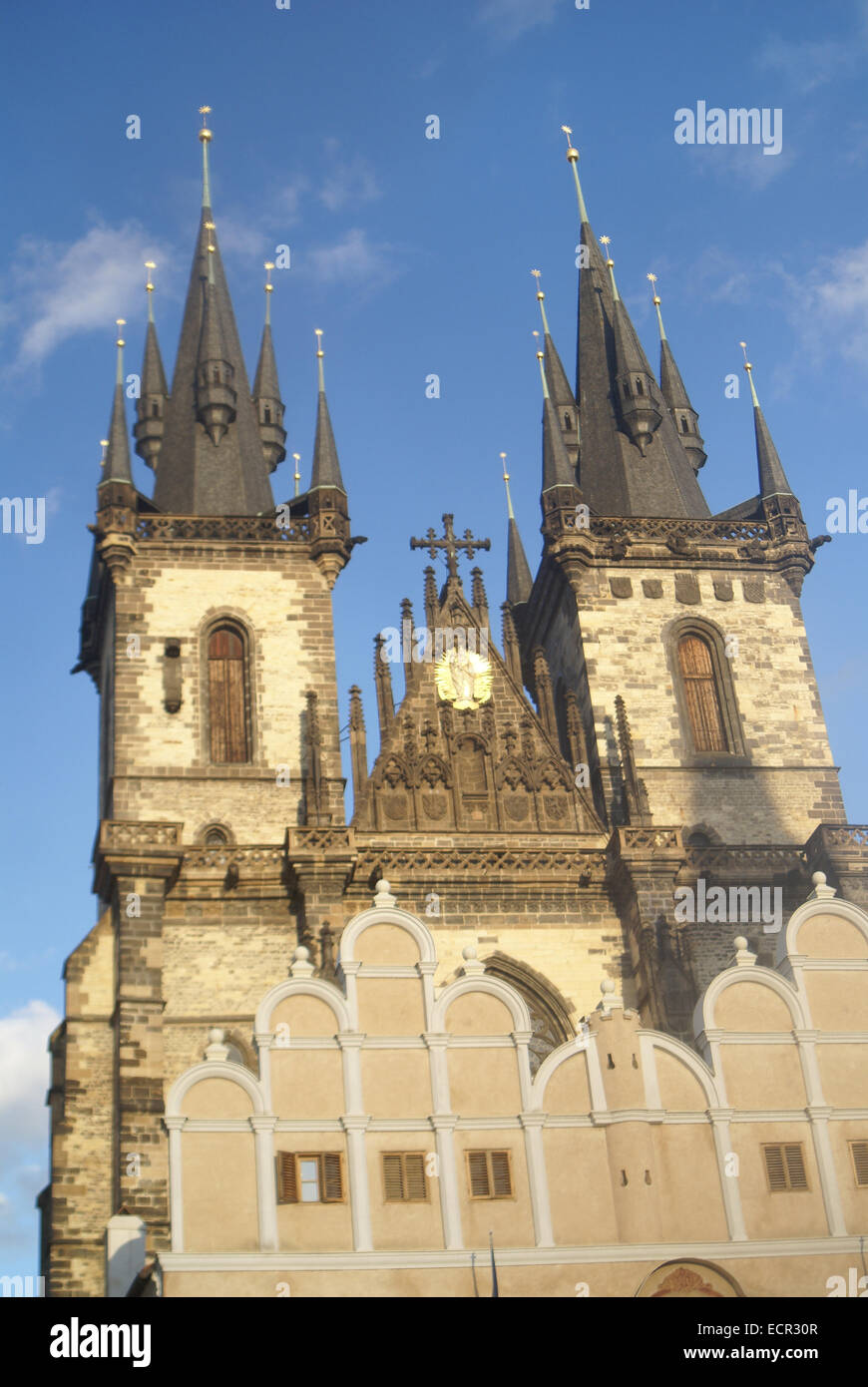 Eine Vielzahl von Ansichten in und um alte & neue Prag zeigt die malerische und historische Aspekte der antiken Stadt. Stockfoto