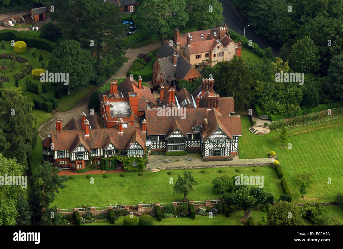 Wightwick Manor in Wolverhampton Uk Stockfoto