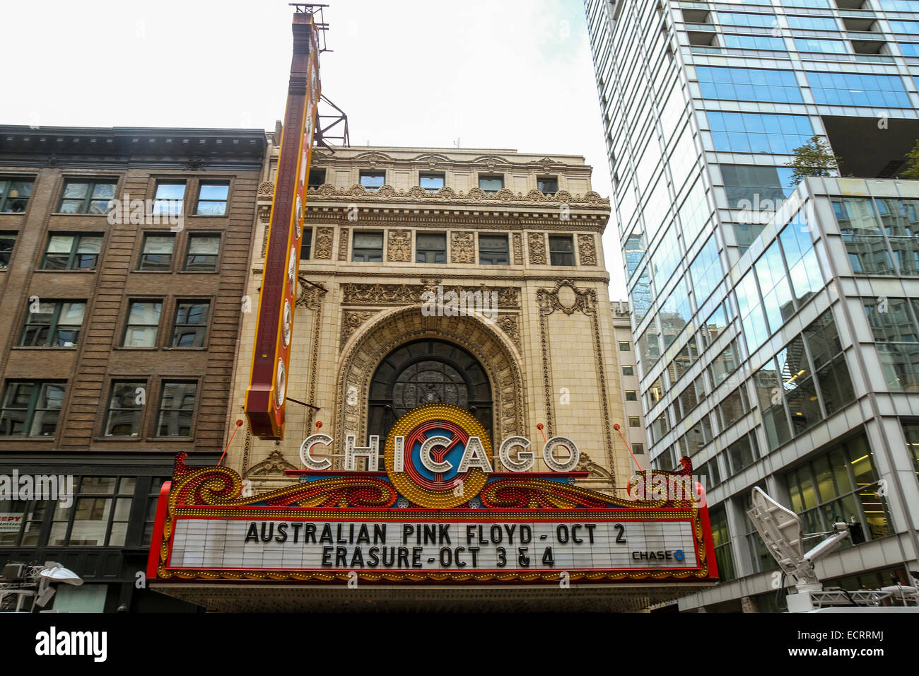 Chicago Theater Stockfoto
