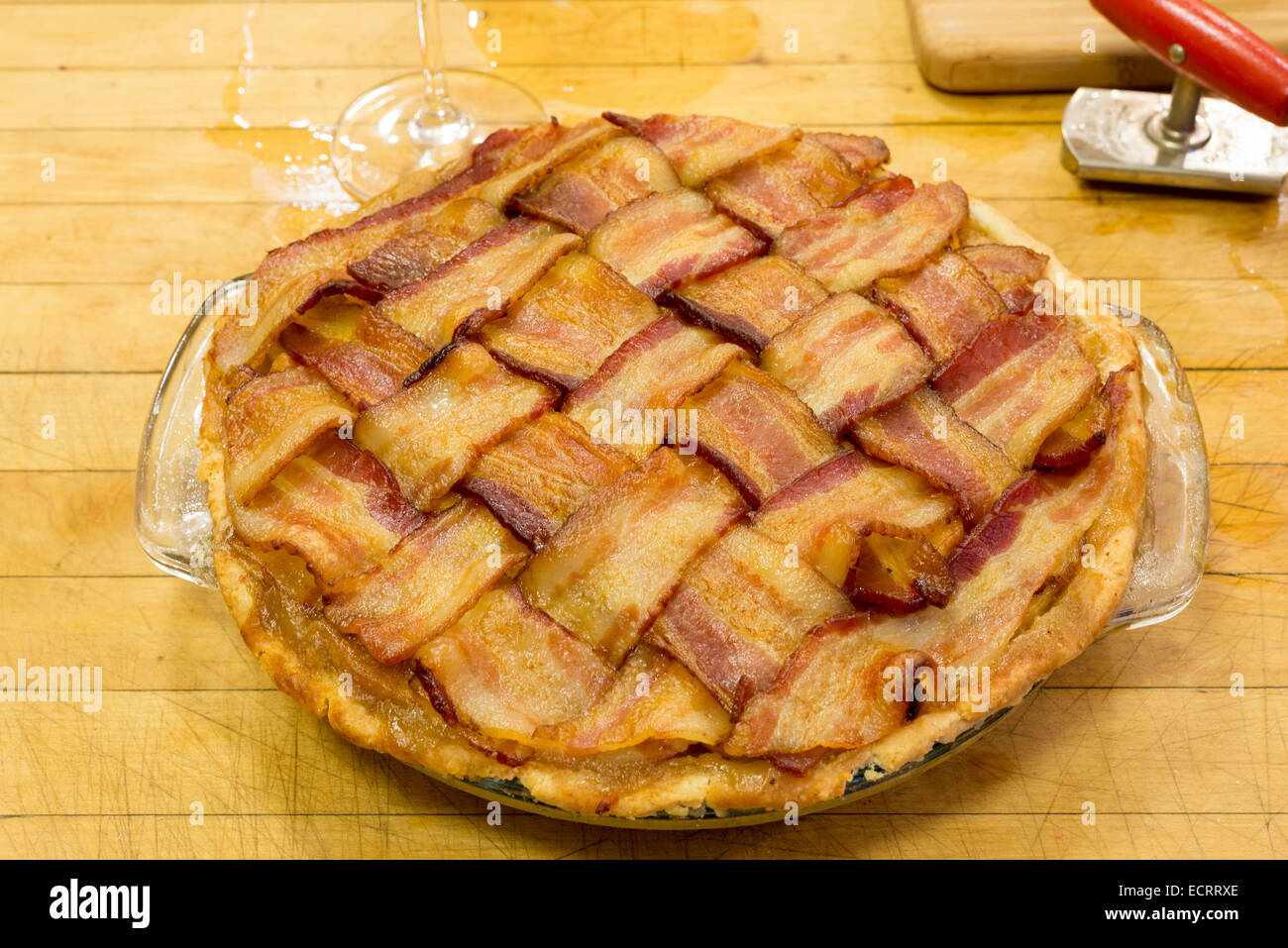 Gedeckter Apfelkuchen Stockfotos Gedeckter Apfelkuchen Bilder