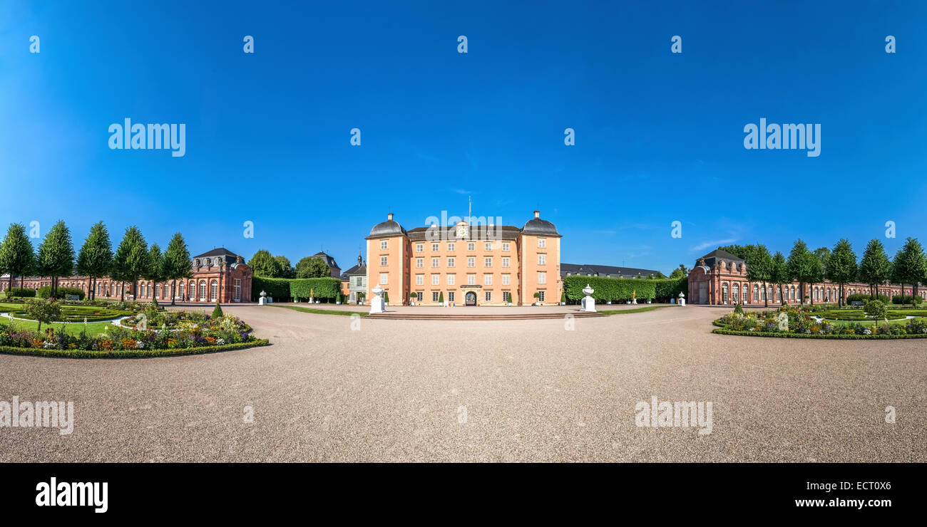 Deutschland-Baden-Wurtttemberg-Schwetzinger Schloss und Schlossgarten Stockfoto