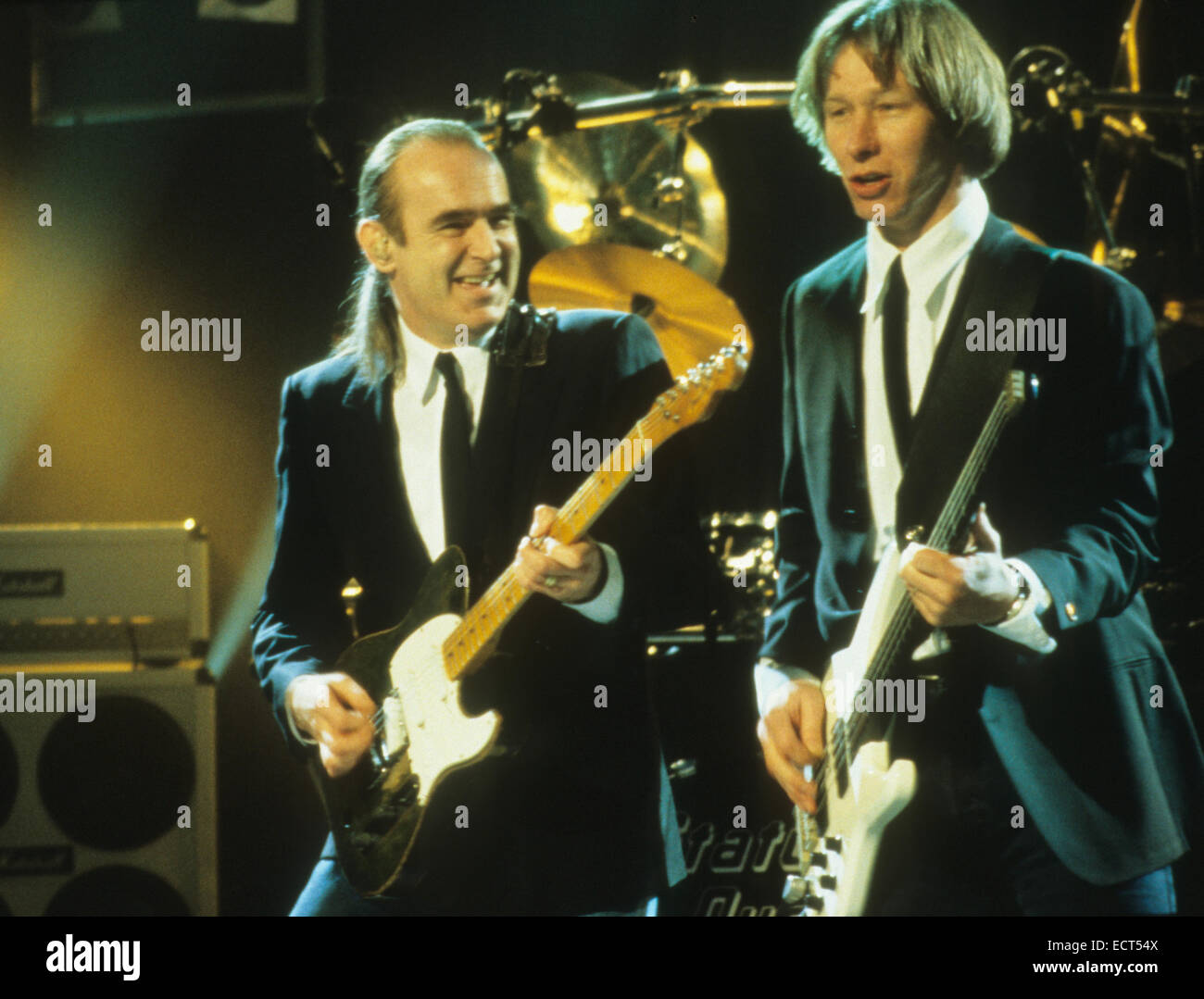 FRANCIS ROSSI mit John Edwards in 1997.Photo Hanne Jordanien Stockfoto