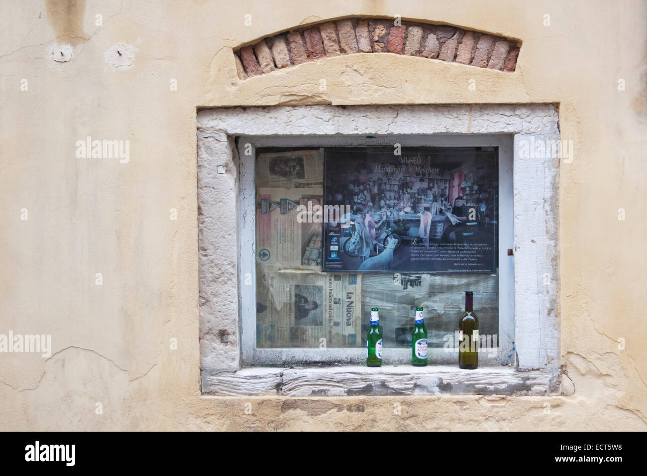 Fenster-Venedig-Italien-TV000234 Stockfoto