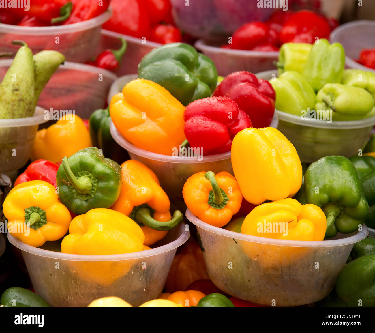 Frisches Gemüse Stockfoto
