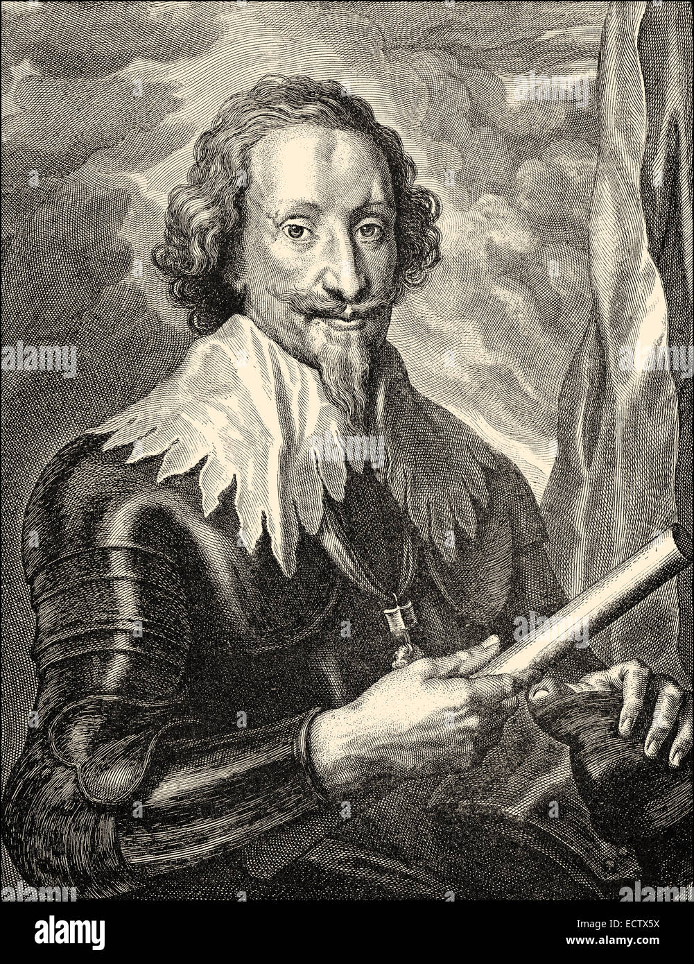 Gottfried Heinrich Graf Zu Pappenheim, 1594-1632, einem General im Dreißigjährigen Krieg für die katholische Liga, Gottfried Heinr Stockfoto