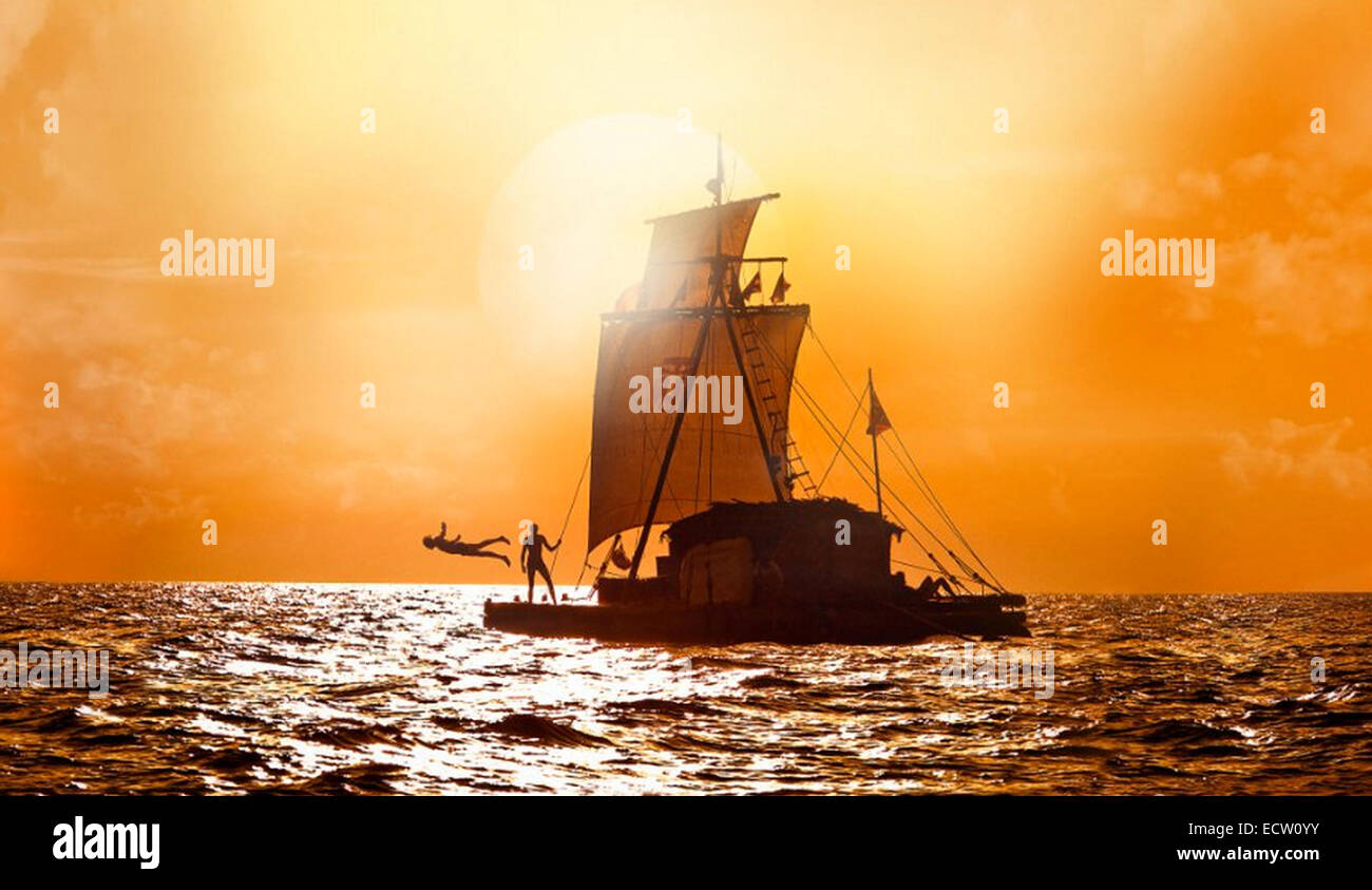 KON-TIKI 2013 aufgenommene Bild Unternehmensfilm Stockfoto