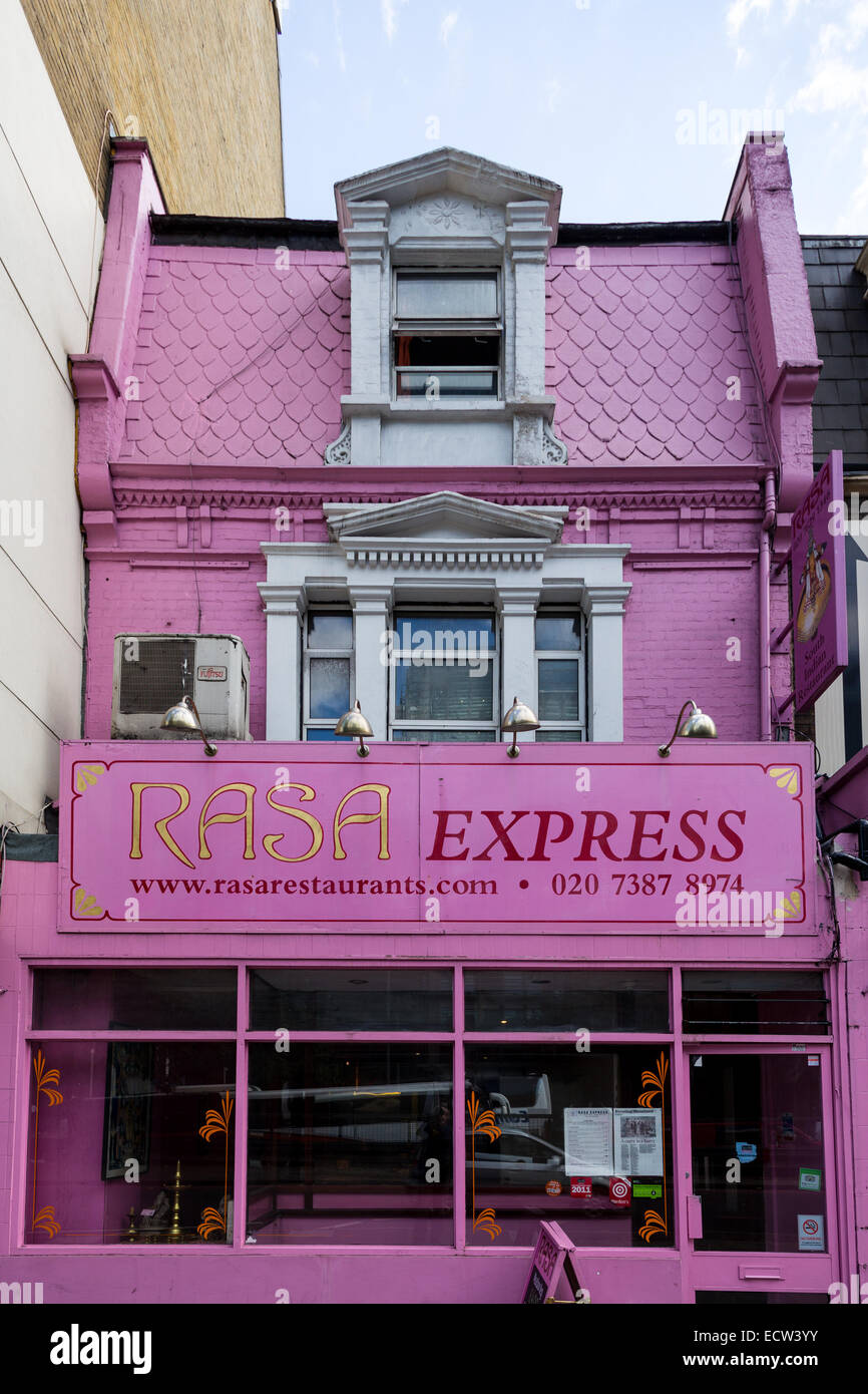 Rasa Restaurant Euston Road Stockfoto