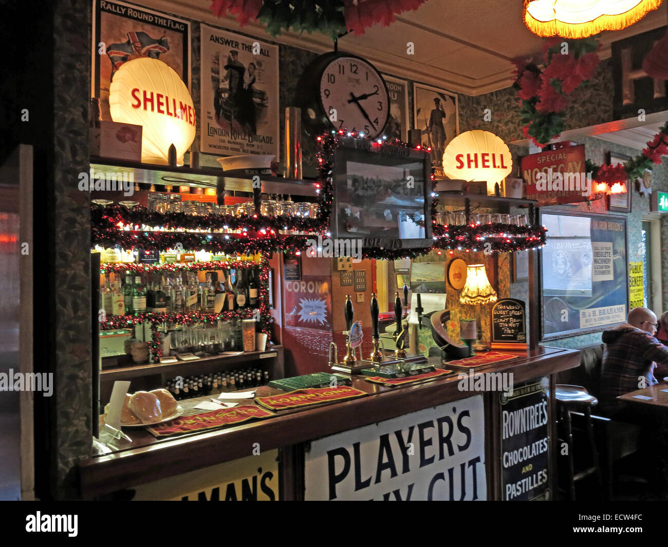 The Albion Inn, Classic English Pub, in Chester, England, Großbritannien, CH1 Stockfoto
