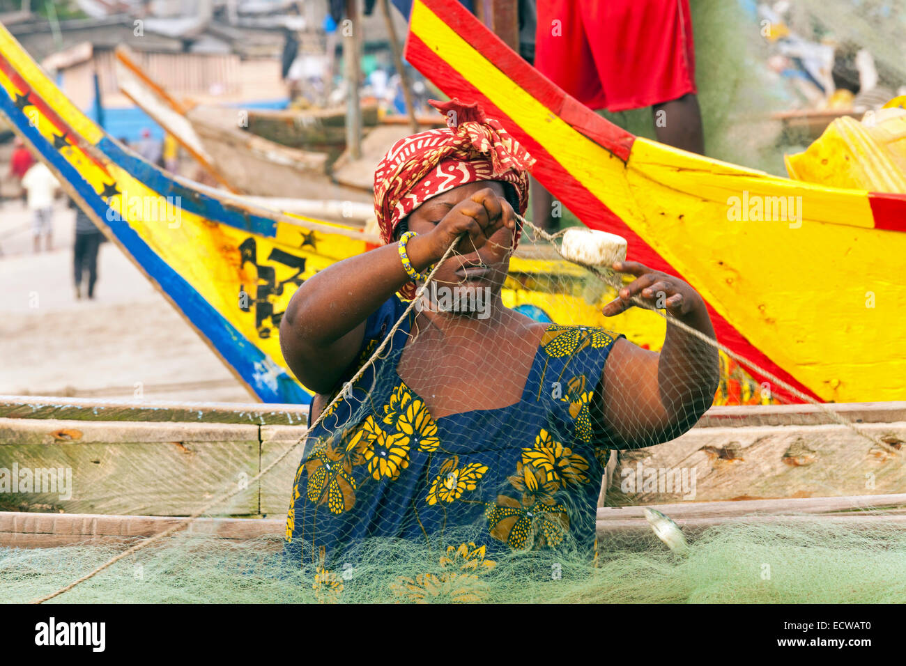 Frauen in nylons in Accra