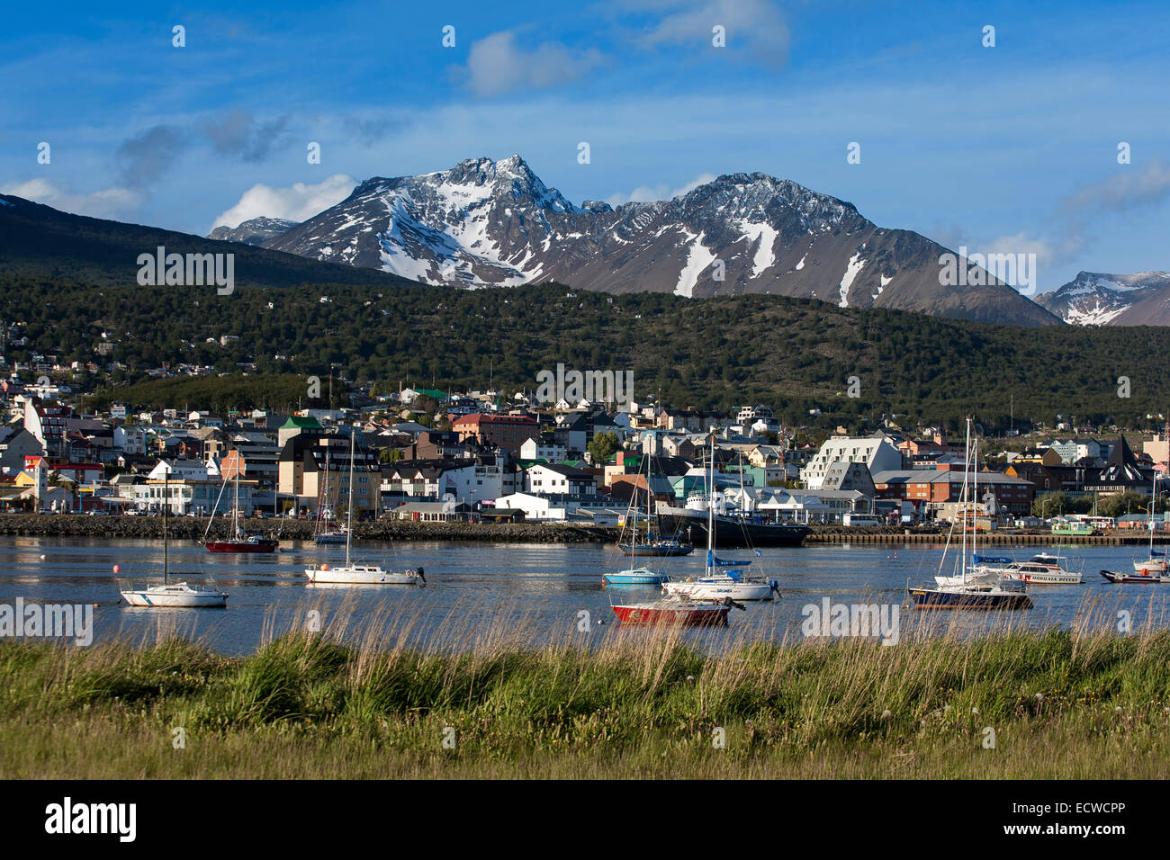 Ushuaia (südlichste Stadt der Welt). Tierra Del Fuego. Argentinien Stockfoto