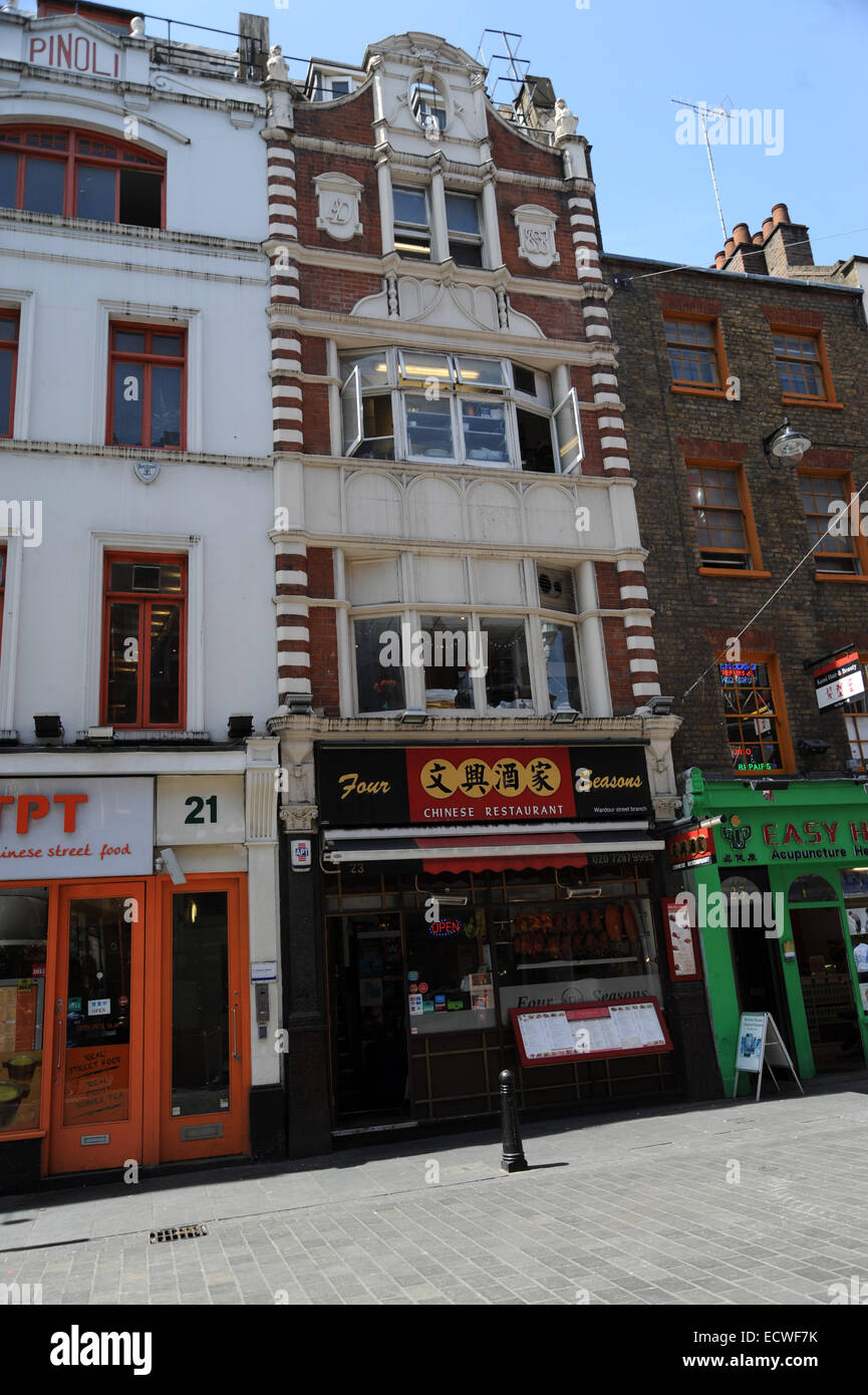 Sean Paul verlassen das chinesische Restaurant Four Seasons in Chinatown wo: London, Vereinigtes Königreich bei: 17. Juni 2014 Stockfoto