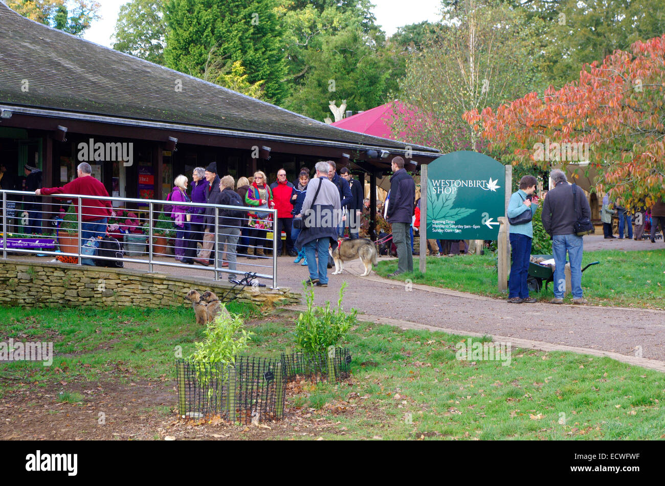 Westonbirt National Arboretum Shop, Gloucestershire, England, UK Stockfoto