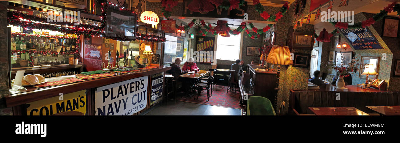 Panoramawanderungen von Albion Inn Pub, Chester, England, Vereinigtes Königreich Stockfoto