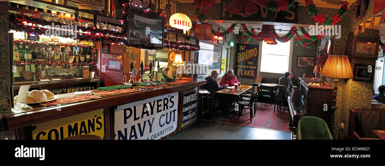 Panoramawanderungen von Albion Inn Pub, Chester, England, Vereinigtes Königreich Stockfoto