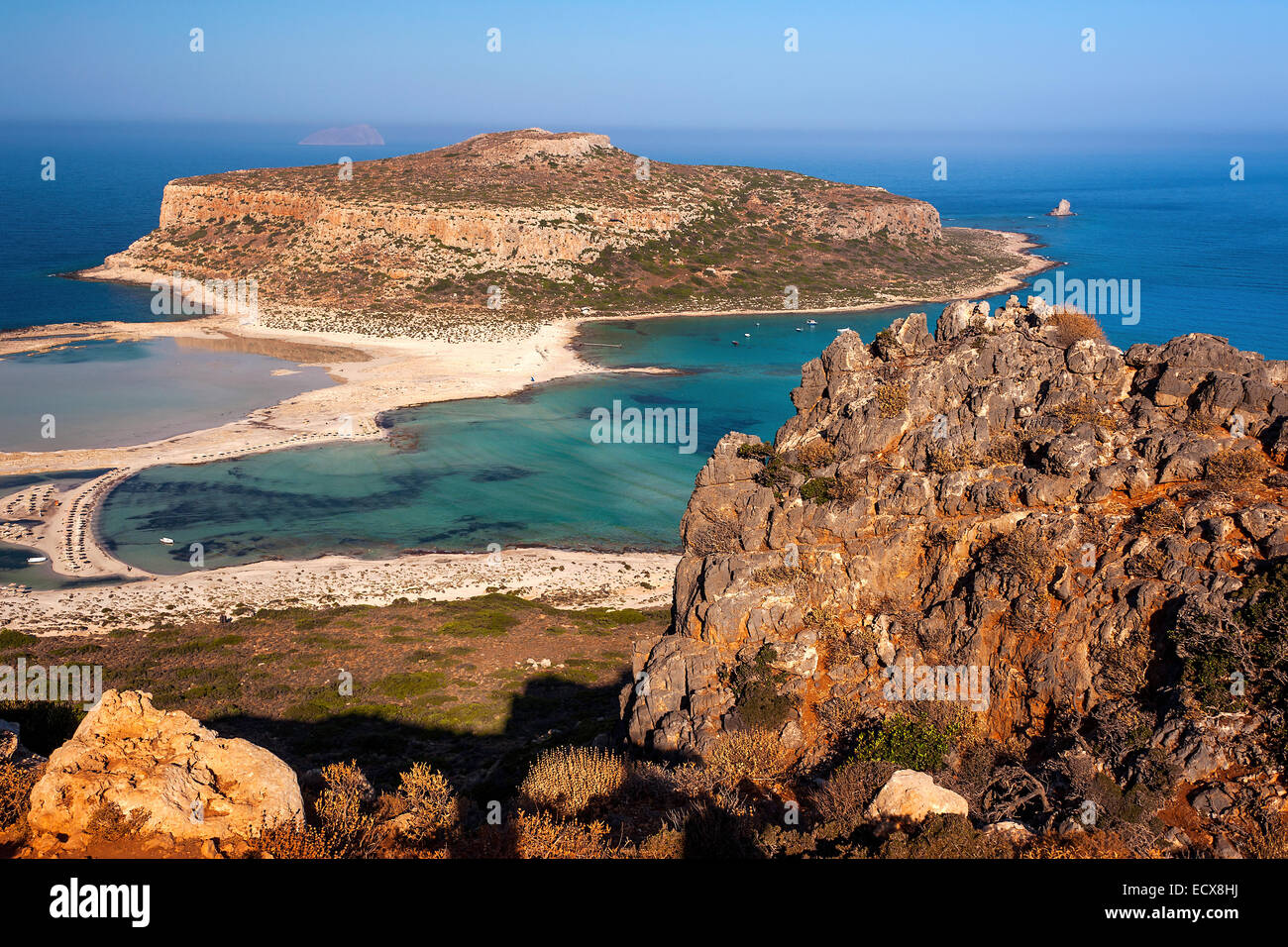 Balos Beach, Crete Stockfoto