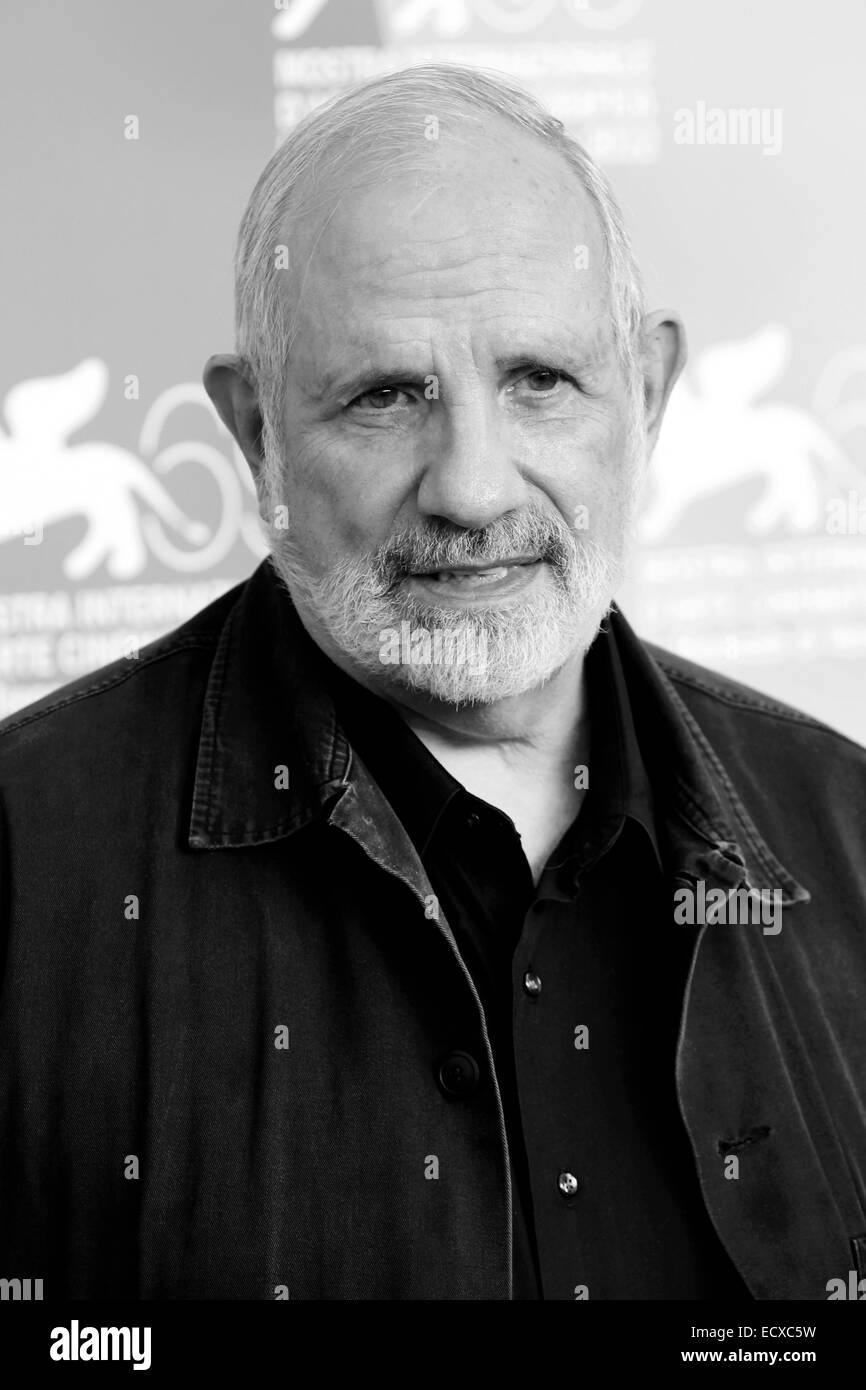 Venedig, Italien - SEPTEMBER 07: Regisseur Brian De Palma besucht "Passion" Fototermin auf dem 69. Venedig Film Festival im September Stockfoto