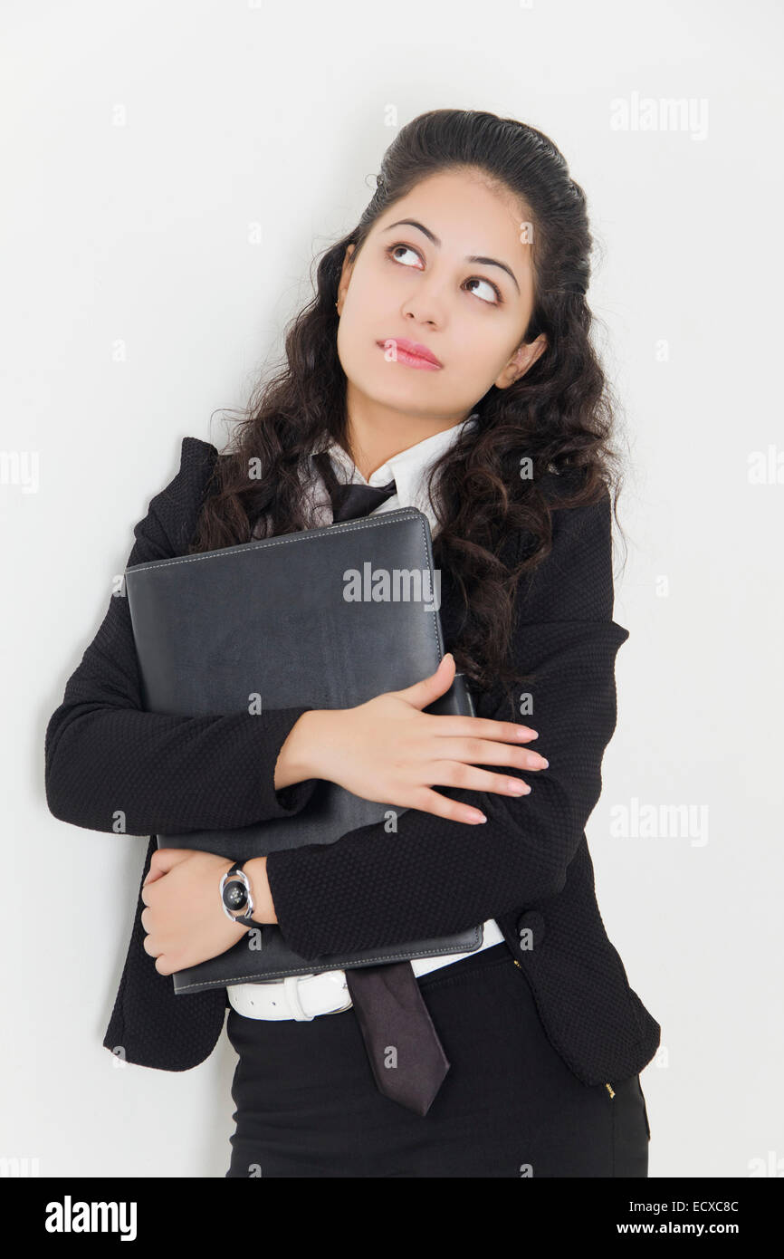 1 indische Business Employee Dame Interview- Stockfoto