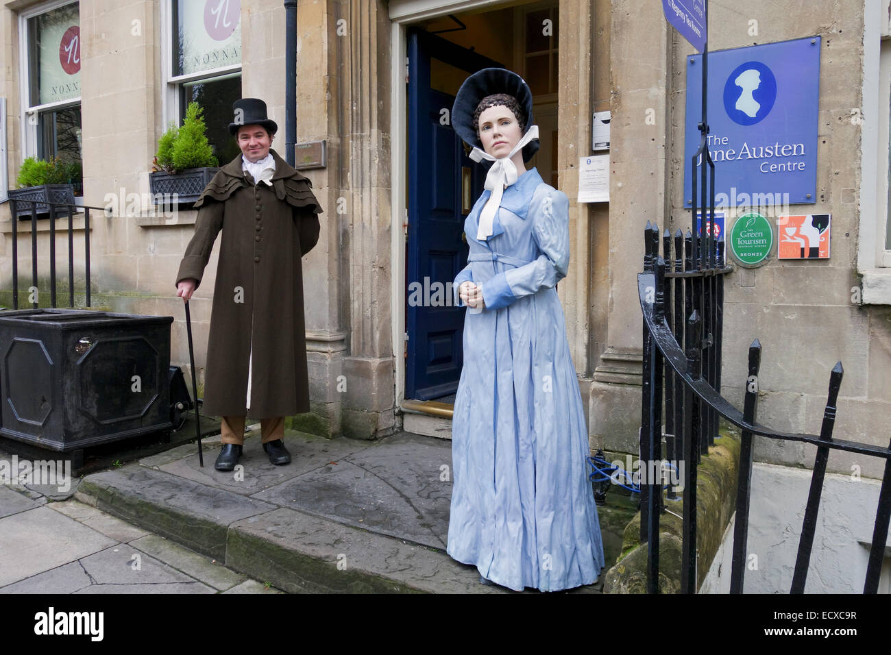 Jane Austen Centre Bath Somerset England Stockfoto Bild