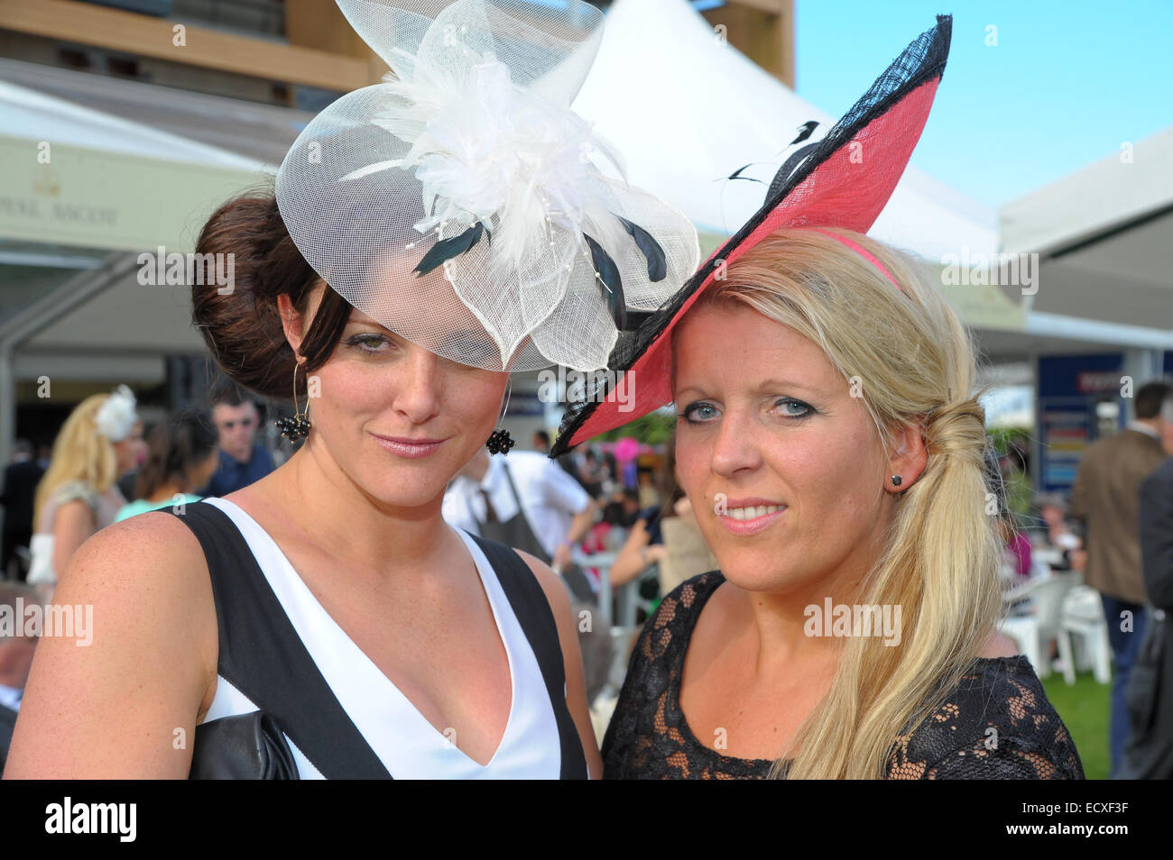 2014 royal Ascot - Atmosphäre und Promi-Sichtungen - Tag 2 - der Prince Of Wales Stakes Tag wo: Ascot, Großbritannien wenn: 18. Juni 2014 Stockfoto