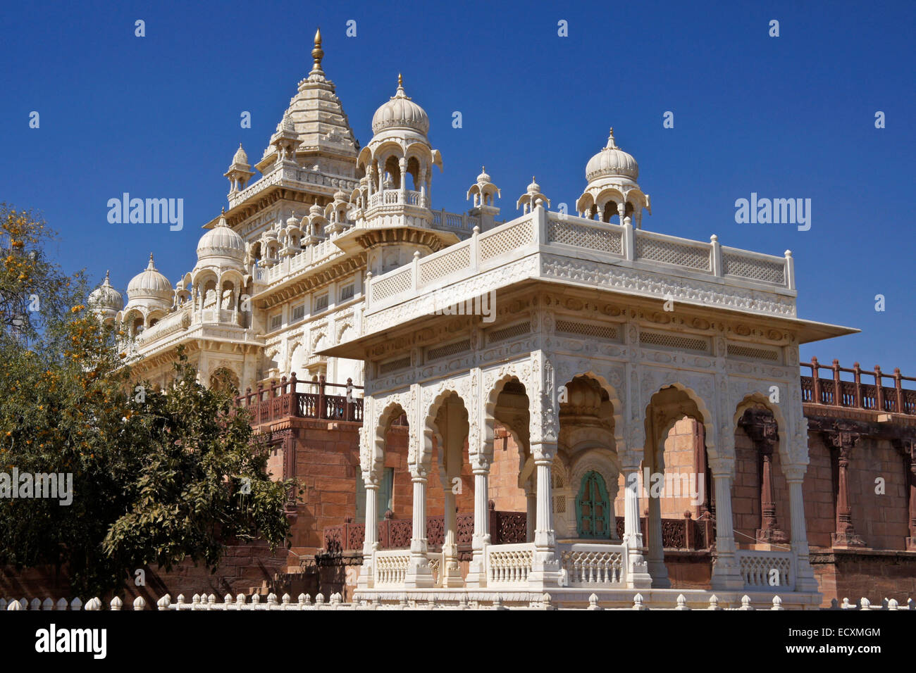 Jaswant Thada (kenotaph von Maharaja Jaswant Singh II), Jodhpur, Rajasthan, Indien Stockfoto