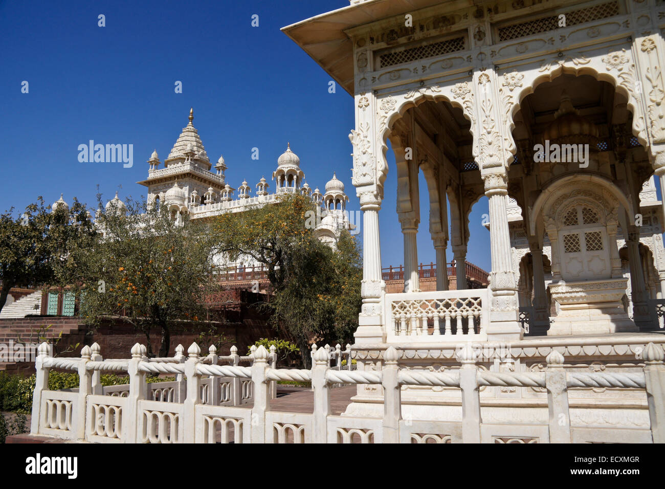 Jaswant Thada (kenotaph von Maharaja Jaswant Singh II), Jodhpur, Rajasthan, Indien Stockfoto