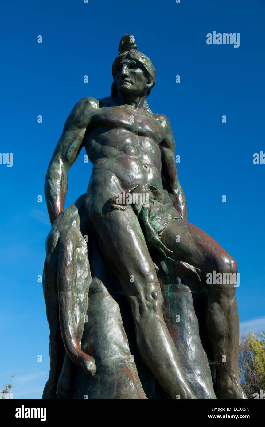 Indisch, Presidio Park, San Diego, Kalifornien Stockfoto