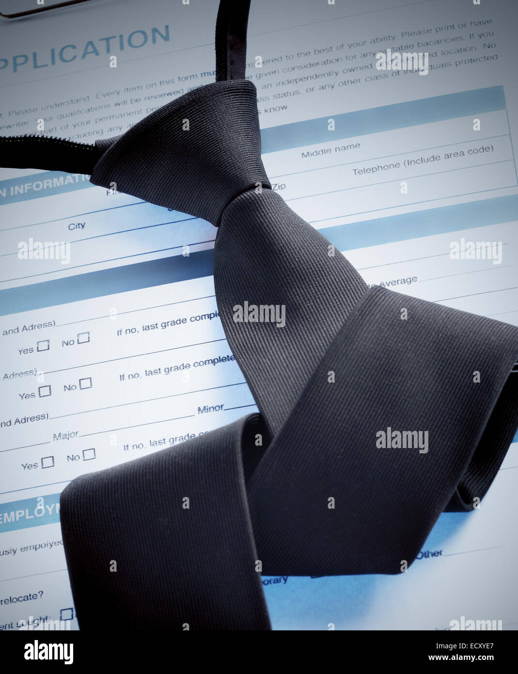 Willkommen neue Mitarbeiter durch anwenden Stockfoto