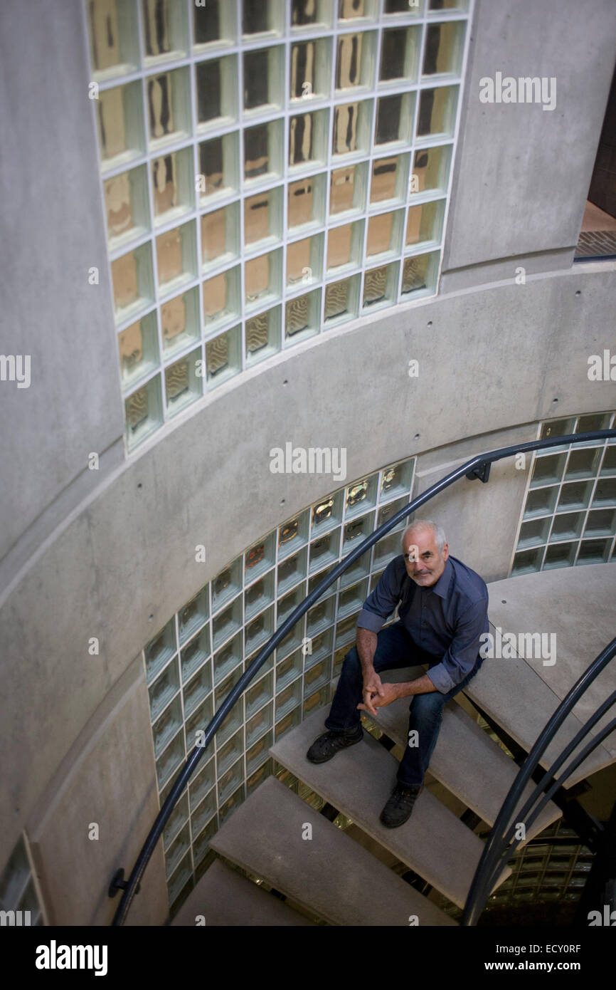 Mathematiker und Risiko-Guru, Professor Sir David Spiegelhalter am Centre for Mathematical Sciences University of Cambridge. Stockfoto