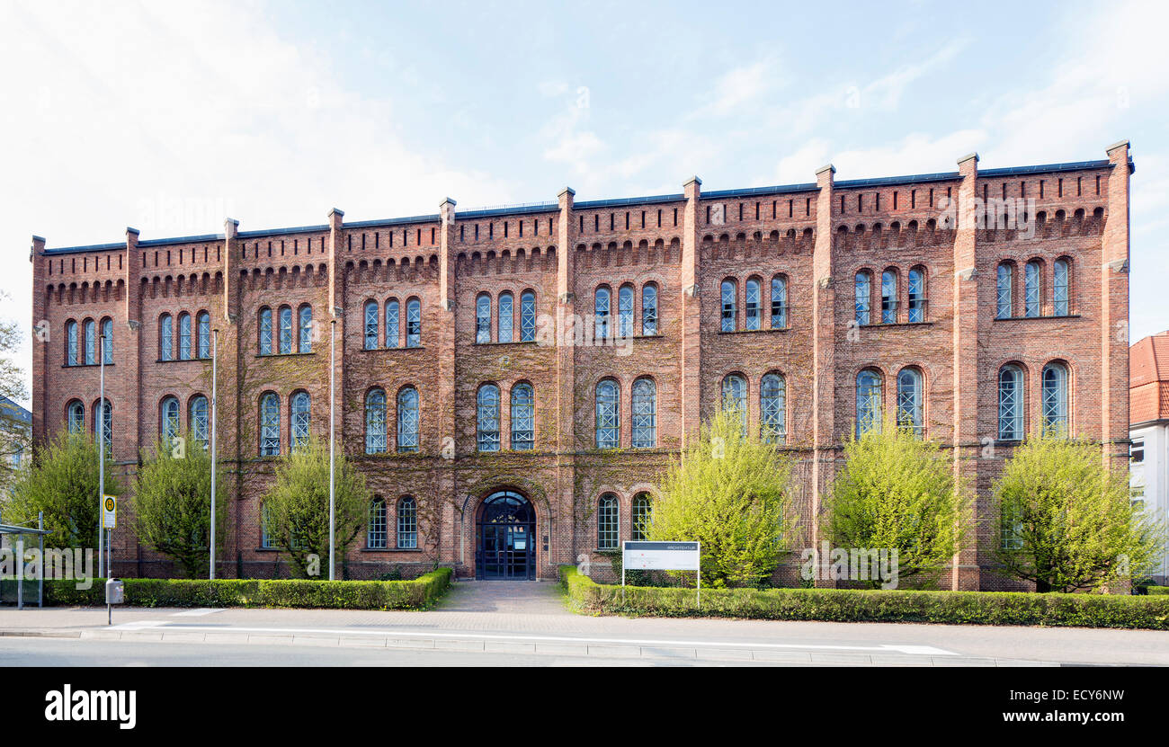 Hauptgebäude des Fachbereichs Architektur, Jade Hochschule, Oldenburg, Niedersachsen, Deutschland Stockfoto